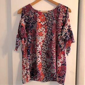 Retro Floral Top from Michael Kors